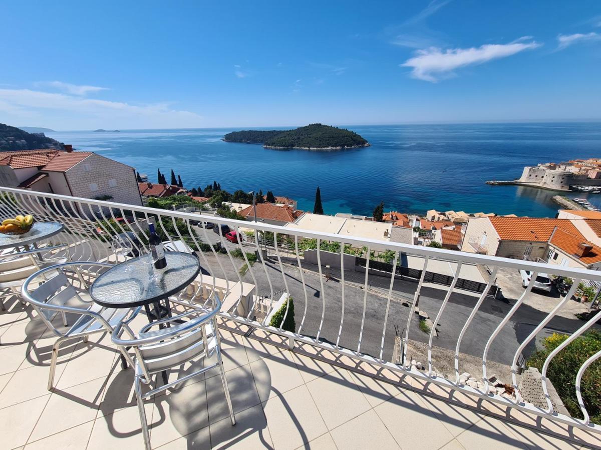 Apartament Panoramic Sea And Old Town View Dubrownik Zewnętrze zdjęcie