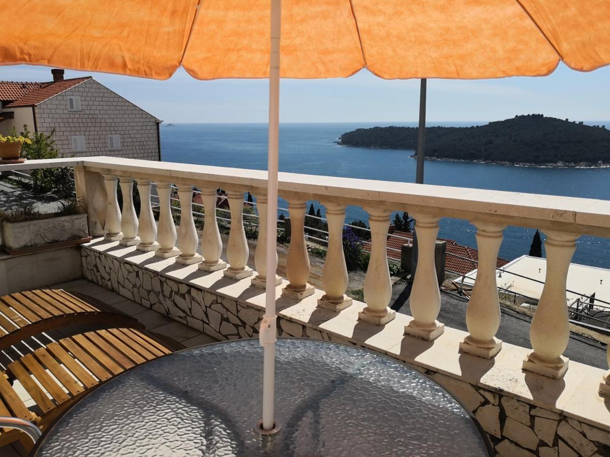 Apartament Panoramic Sea And Old Town View Dubrownik Zewnętrze zdjęcie