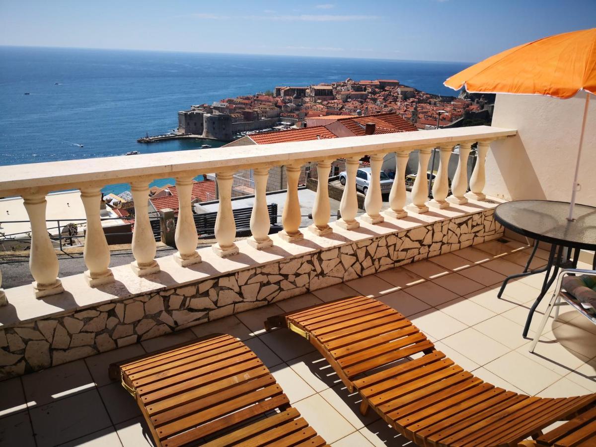 Apartament Panoramic Sea And Old Town View Dubrownik Zewnętrze zdjęcie