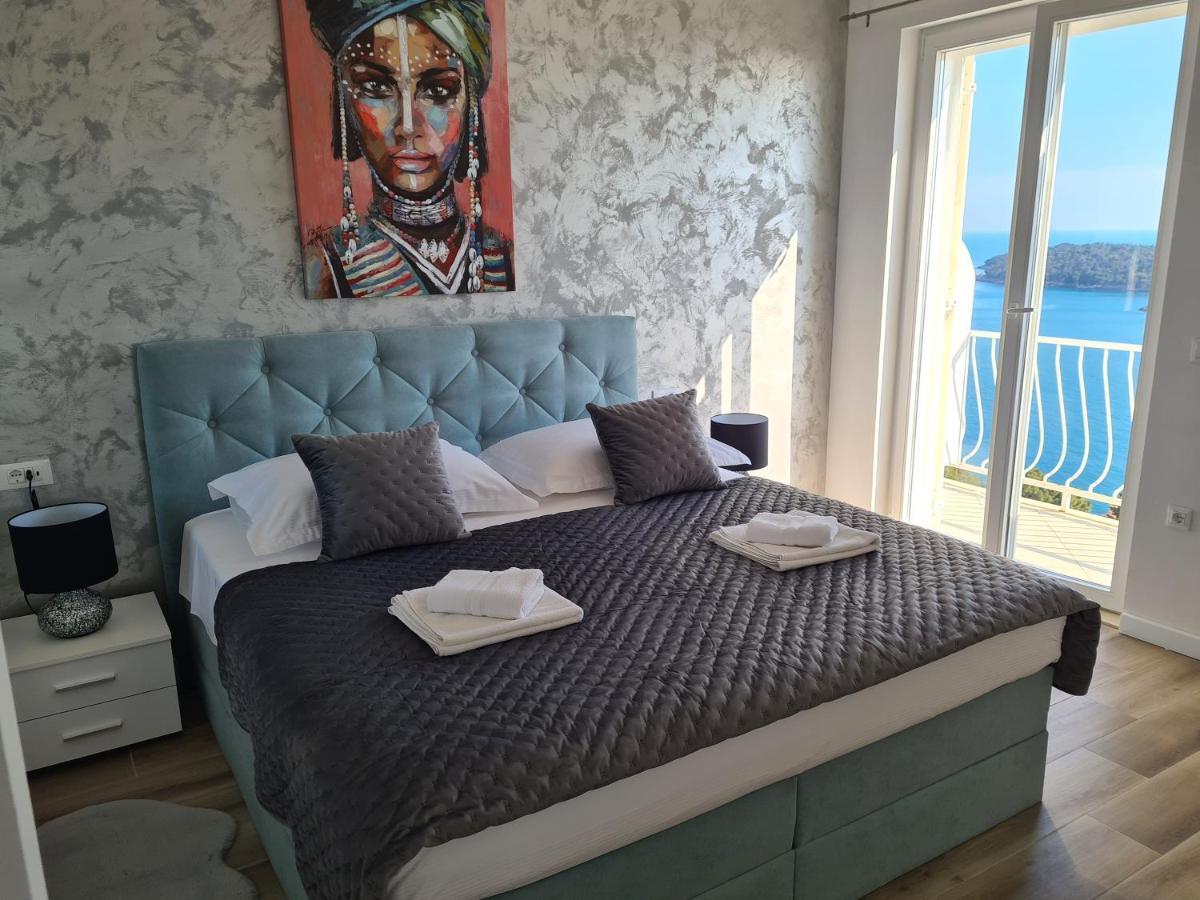 Apartament Panoramic Sea And Old Town View Dubrownik Zewnętrze zdjęcie