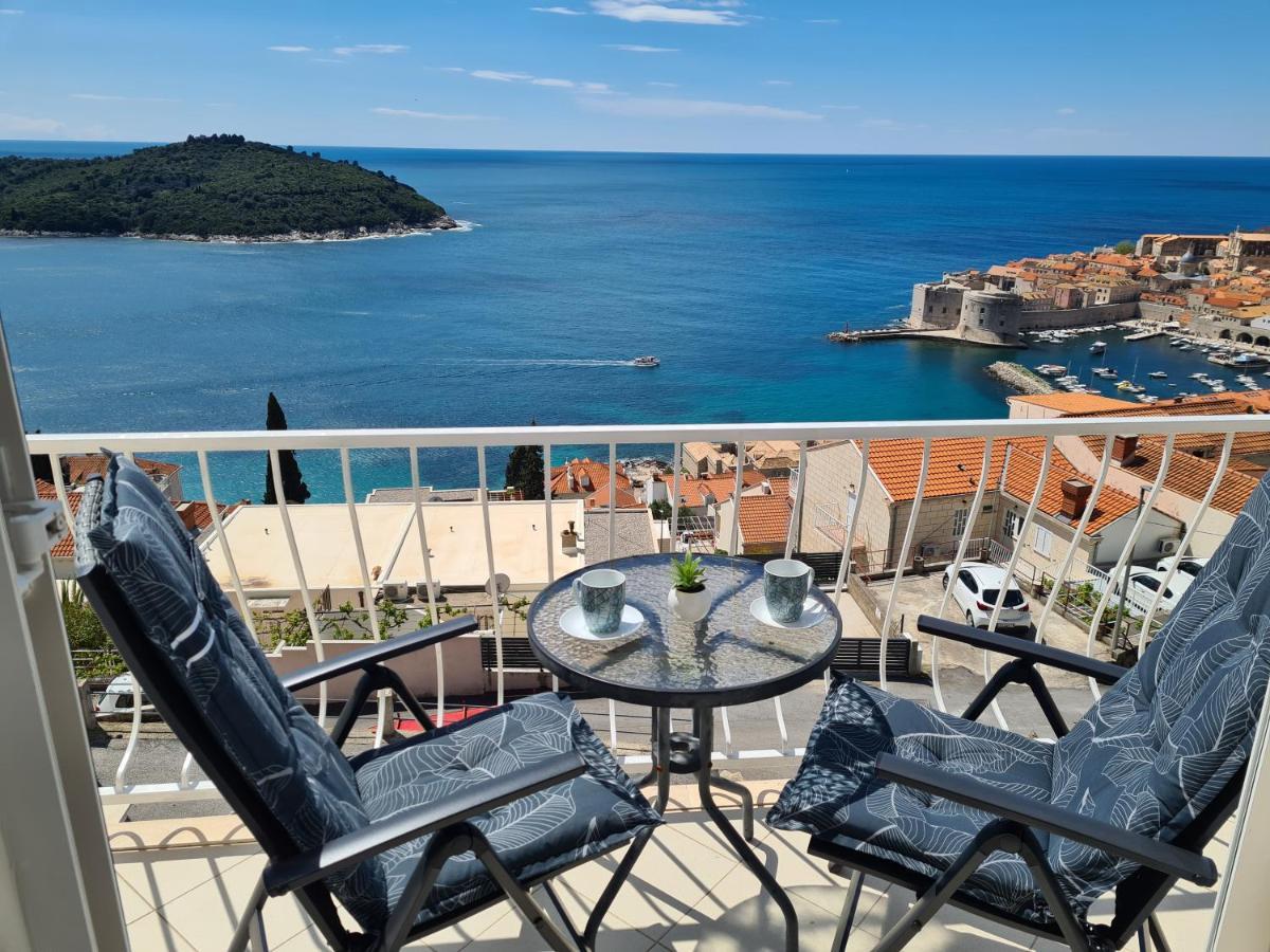 Apartament Panoramic Sea And Old Town View Dubrownik Zewnętrze zdjęcie